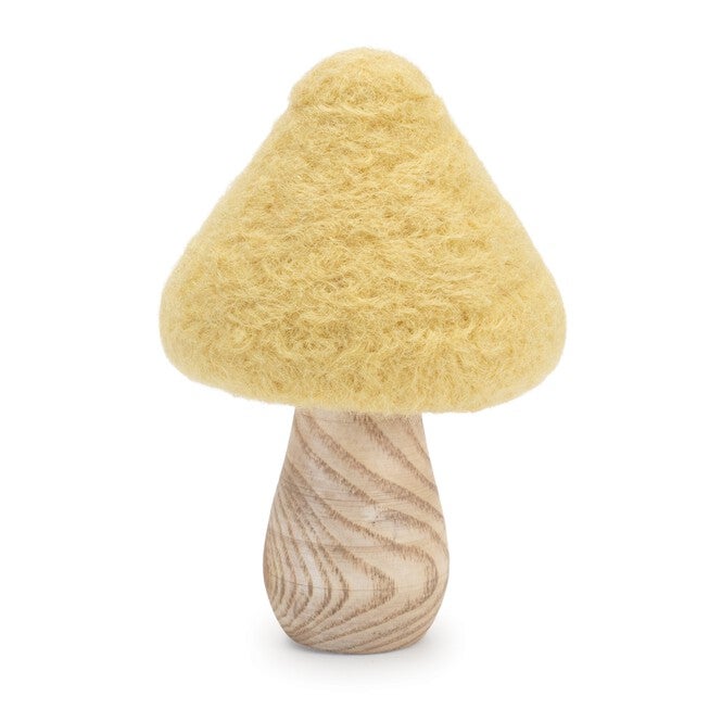 Felt Wood Mushroom Decor (Set of 24), MULTI, alternate image number null