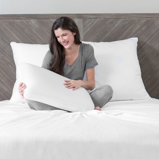 SensorPEDIC Luxury Extraordinaire Gusseted Memory Foam Pillow, , alternate image number null