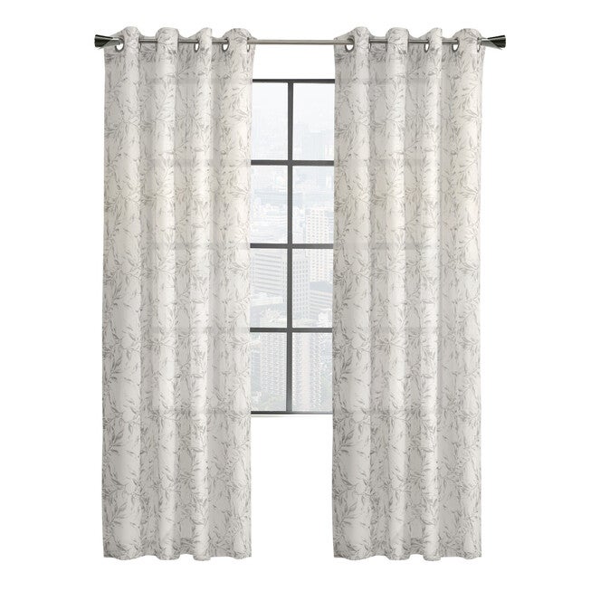 Jenny Light Filtering Grommet Curtain Panel, , on-hover image number 1