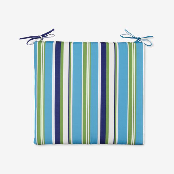 Patio Chair Cushion, POPPY STRIPE, hi-res image number null