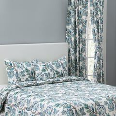 Wynette Multi Colored Jacobean Floral- Comforter Set