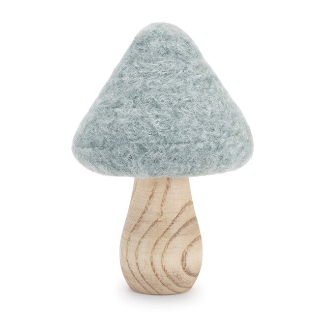 Felt Wood Mushroom Decor (Set of 24), MULTI, alternate image number null
