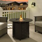 Dylan 34" Round Aluminum LPG Fire Pit, , on-hover image number null