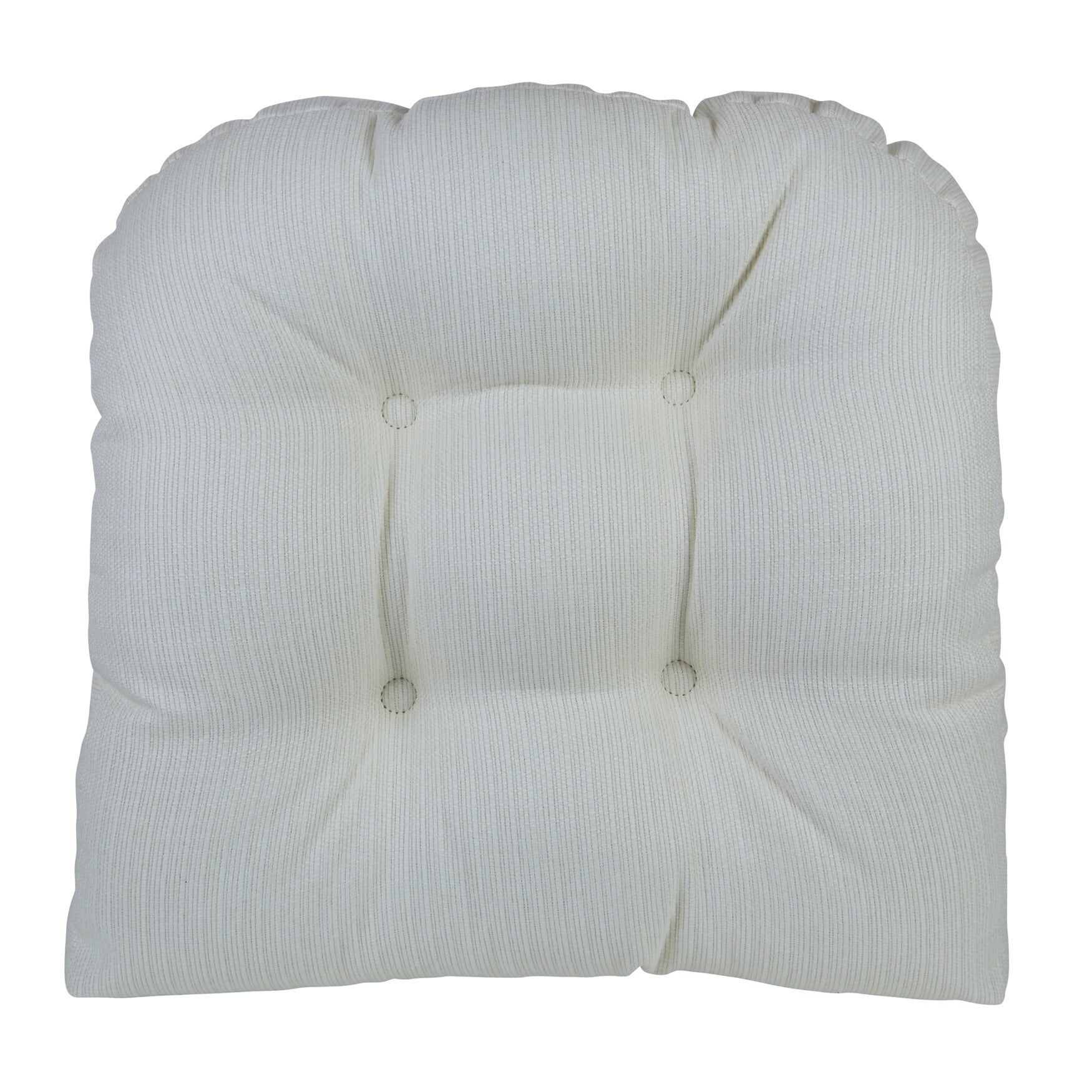 15 inches Omega Gripper® Universal Chair Pads, IVORY, hi-res image number 0