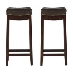 Crowell BROWN COUNTER STOOL