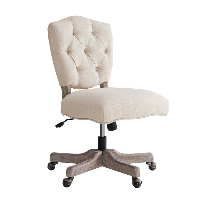 Kenton Office Chair Natural, WHITE, hi-res image number 0
