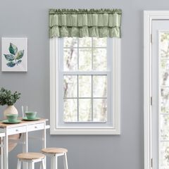 Stacey Curtain Ruffled Filler Valance
