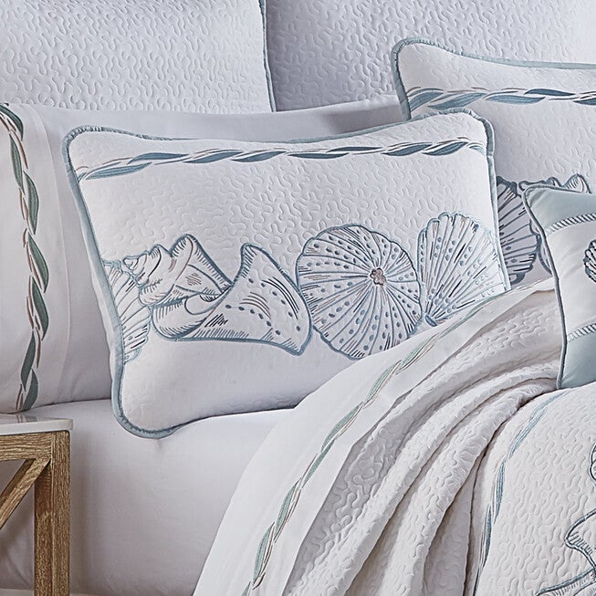 Water Front 3 Piece Quilt Set, BLUE, alternate image number 1