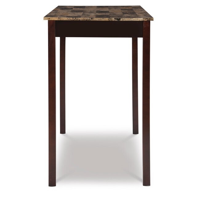 Lancer 5-Pc. Tavern Set Espresso Faux Marble, , alternate image number 8