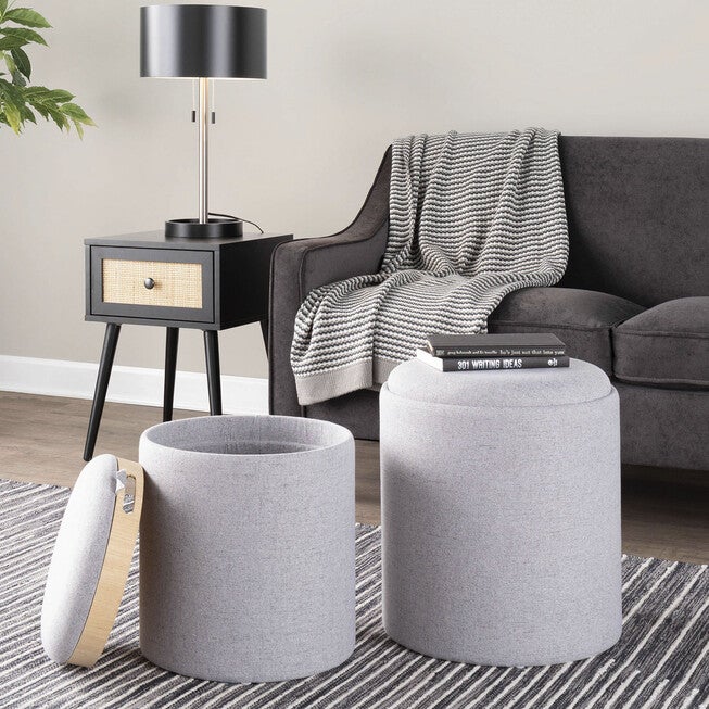 Nesting Ottoman Set, , alternate image number null