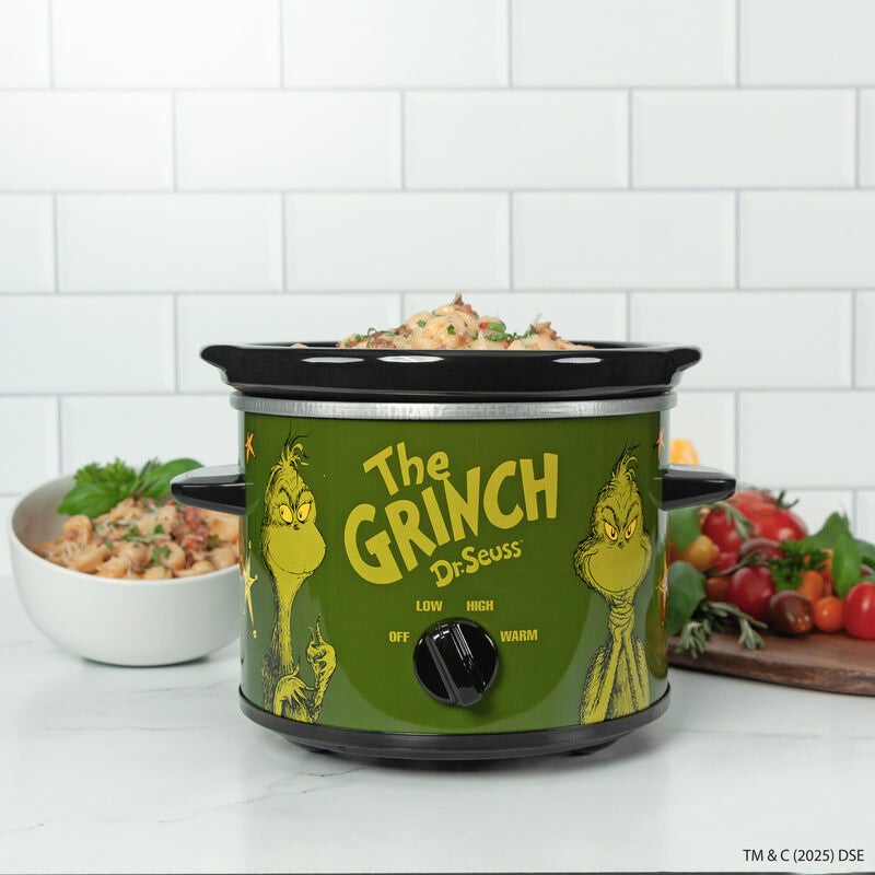 The Grinch 2qt Slow Cooker, GREEN, alternate image number 5