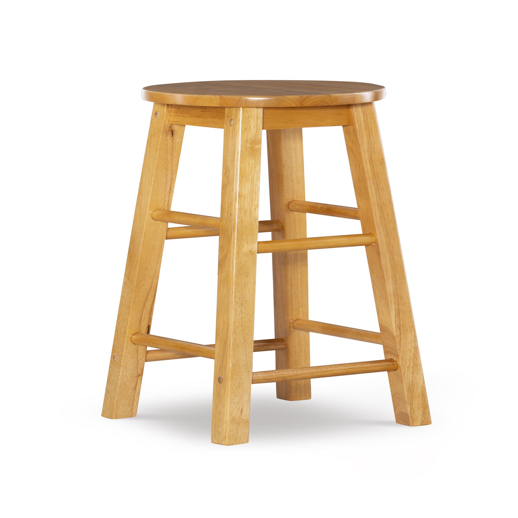 Counter & Bar Stool With Round Seat, NATURAL, hi-res image number 0