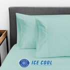 SensorPEDIC Ice Cool 400 Thread Count Standard Pillowcase Pair, SPRAY BLUE, hi-res image number 0