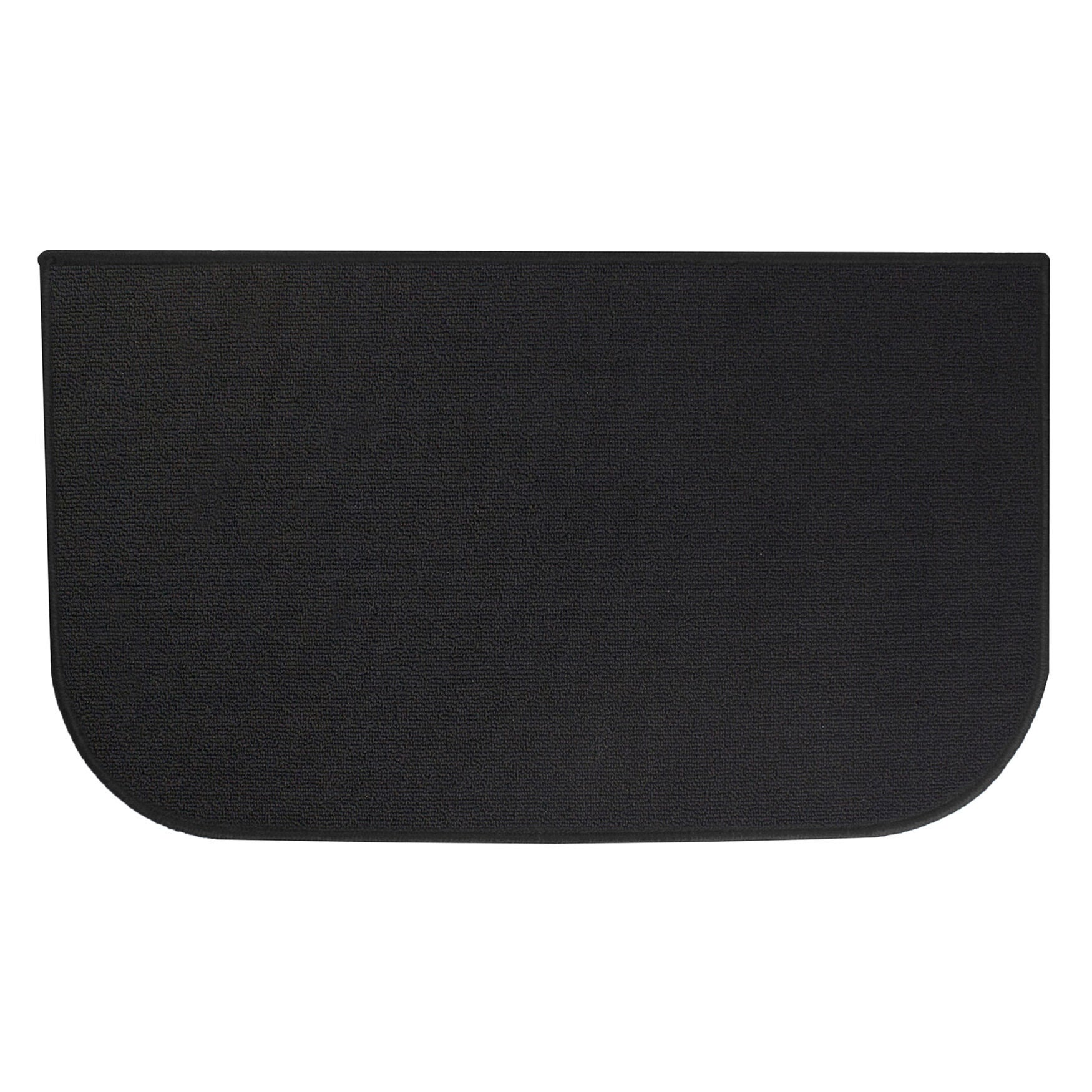Solid Accent Rug, BLACK, hi-res image number 0