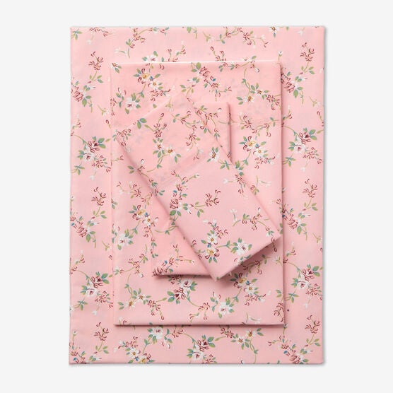 Floral Sheet Set, PINK FLORAL, hi-res image number null