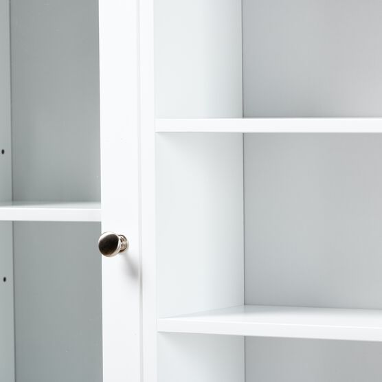 Campbell Wood Over The Toilet Bathroom Storage Cabinet Furniture, , alternate image number null