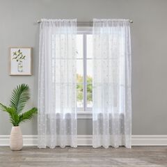 Embroidered Voile Panel