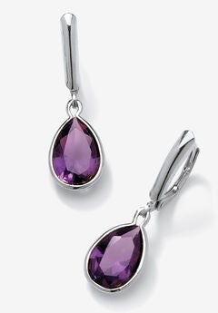 Sterling Silver Cubic Zirconia Earrings