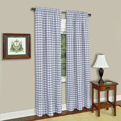 Buffalo Check Window Curtain Panel