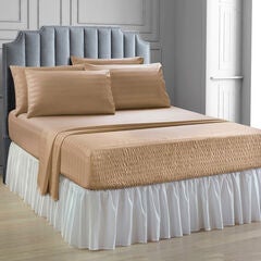 6-pc. Microfiber Bedtite™ Damask Stripe Sheet Set