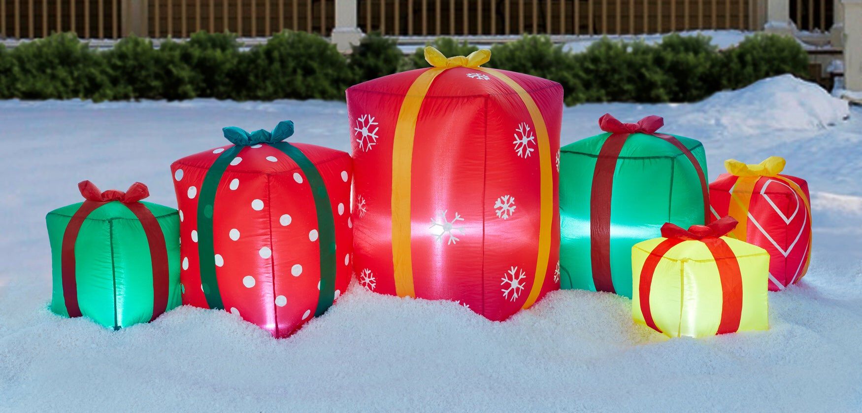 Christmas Inflatable Ornaments-Gift Boxes