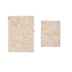 Bell Flower 2-Pc. Bath Rug Collection