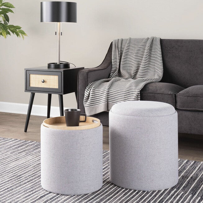 Nesting Ottoman Set, , alternate image number null