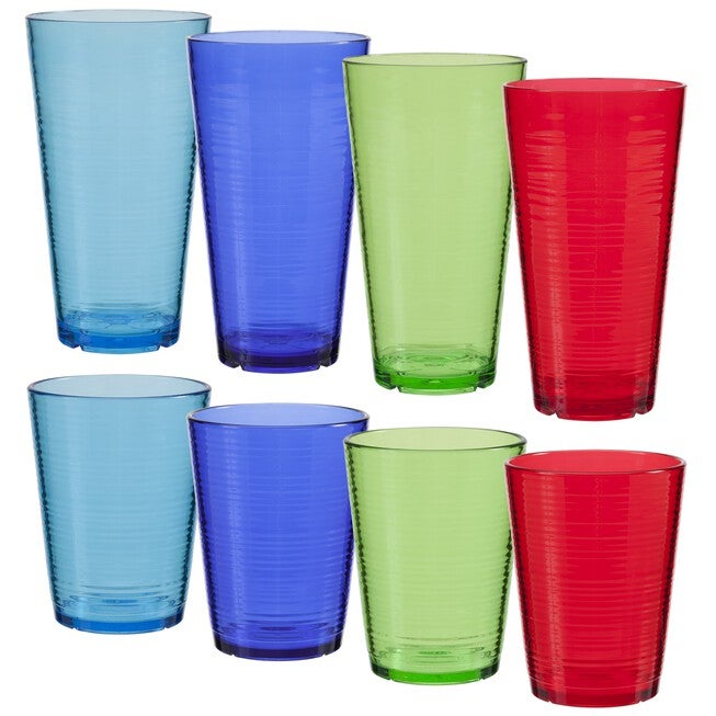 Creative Ware Bark Set of 16 Acrylic Tumblers, , on-hover image number 1