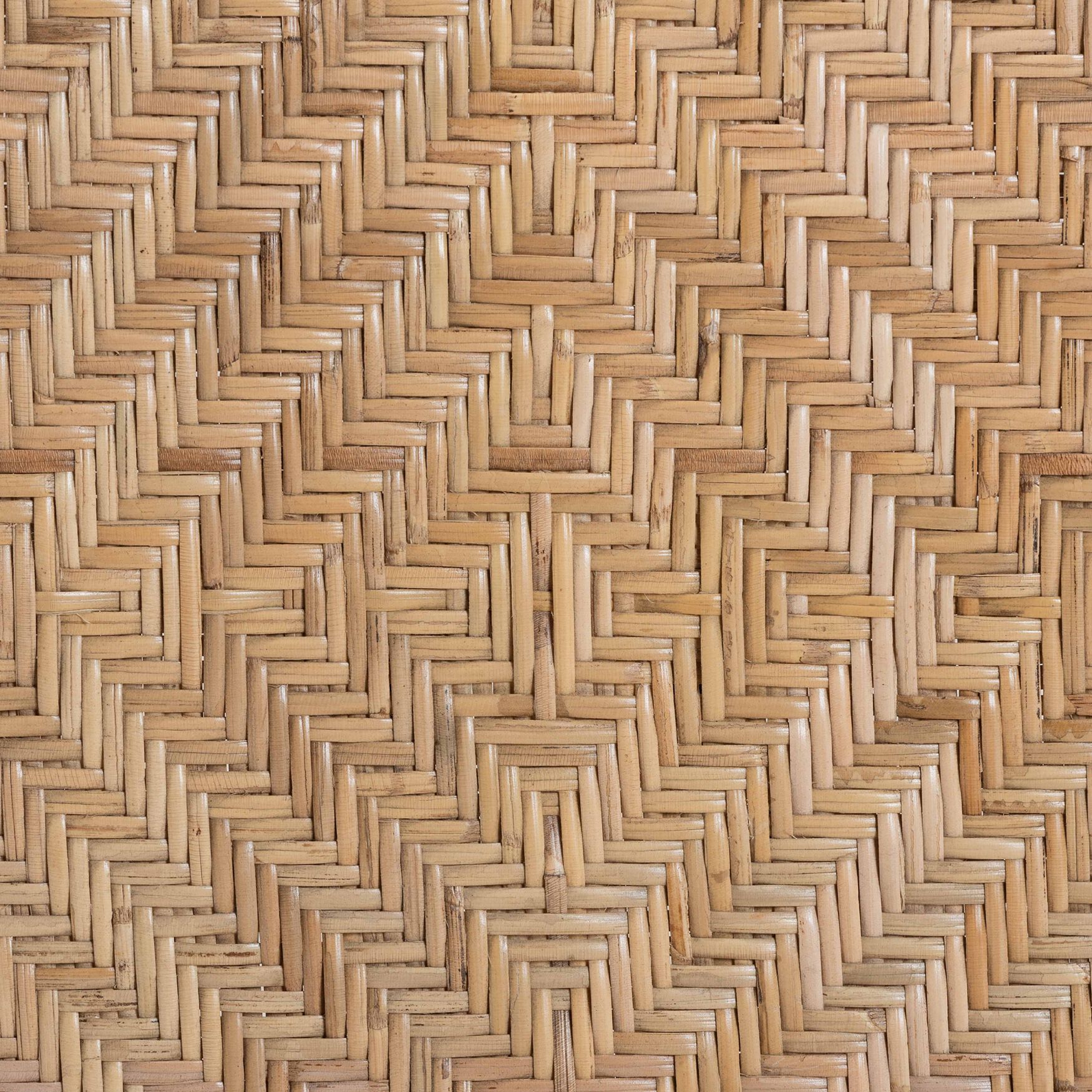 Ayana Mid-Century Modern Two-Tone Black And Natural Brown Rattan Dining Chair, , alternate image number 6