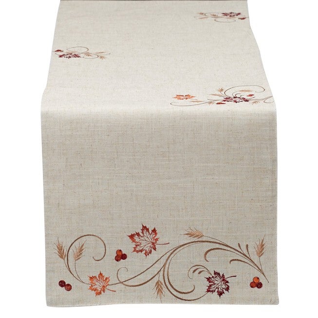 Table Runner Autumn Wheat, TAN, hi-res image number null