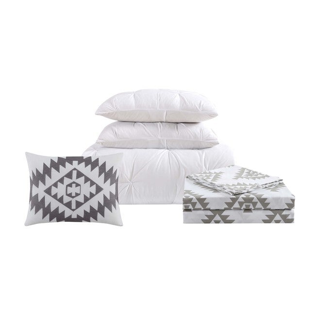 Pueblo Pleated Bed In A Bag, , alternate image number null