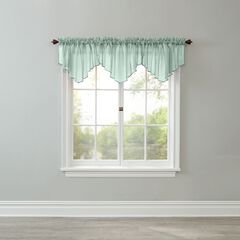 BH Studio Sheer Voile Ascot Valance