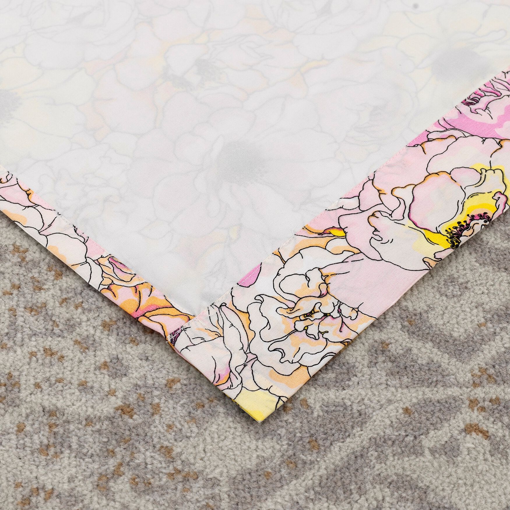 Misty Bloom Window Curtain Panels, Set of 2, 84 inches, , alternate image number 5