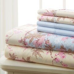 6-pc Traditional Floral Sheet Set