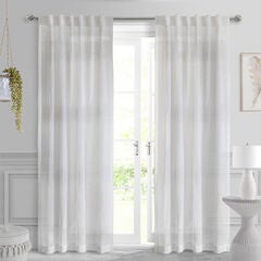 Lindsey Light Filtering Back Tab Curtain Panel