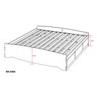 King Mate’s Platform Storage Bed with 6 Drawers, , on-hover image number 1