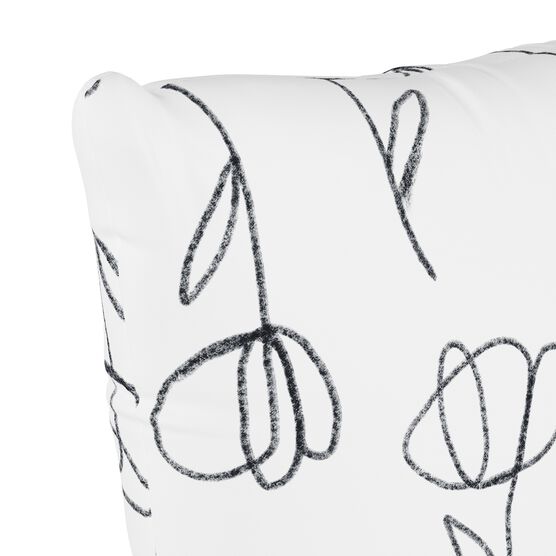 Contoured Tulips Fluffed Polyester 18"Sq. Pillow, , alternate image number null