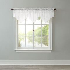 BH Studio Sheer Voile Ascot Valance