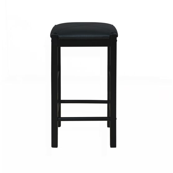 Lancer Backless Counter Stools, Black - Set of Two, , alternate image number null