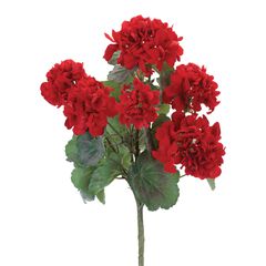 Geranium Floral Bush Set of 2