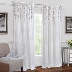 Willow Rod Pocket Window Curtain Panel