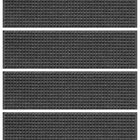 Aqua Shield® Squares Stair Tread 8.5"x30" (set of 4), CHARCOAL, hi-res image number null