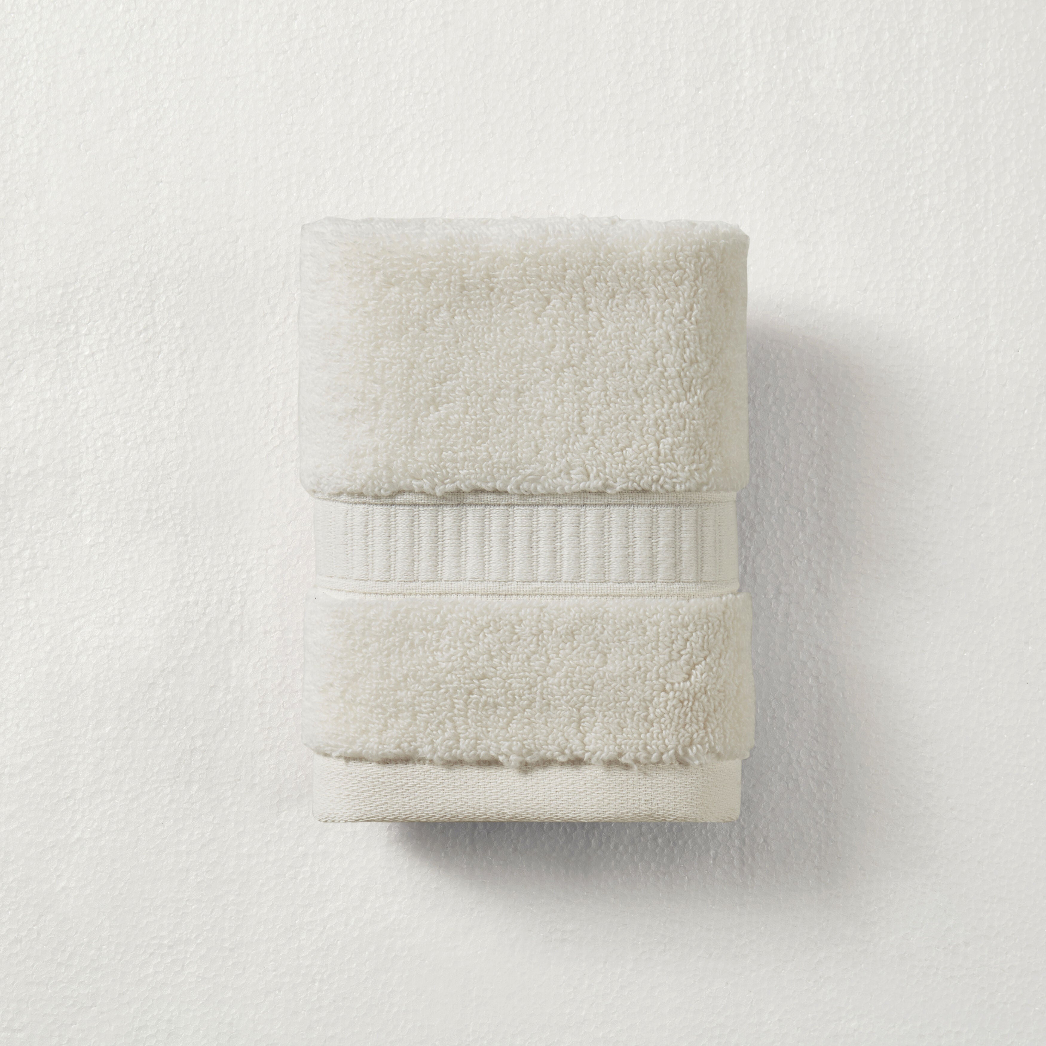 BELMORE 6PC. TOWEL SET, IVORY, alternate image number 4