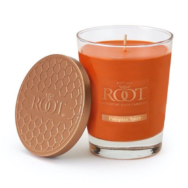 Large Veriglass Pumpkin Spice Jar Candle, PUMPKIN, hi-res image number null