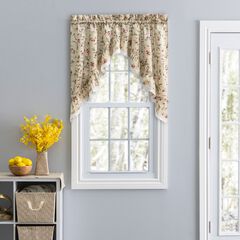 Cherries Curtain Ruffled Swag