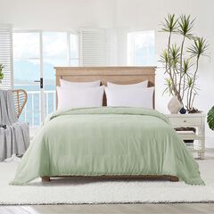 Ruffled Edge Down Alternative Blanket