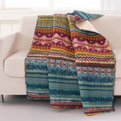 Southwest Quilted Throw Blanket