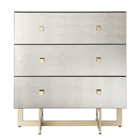 Castlelaire Mirrored 3 Drawer Chest, , on-hover image number null