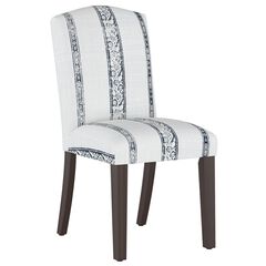 Block Paisley Back Dining Chair