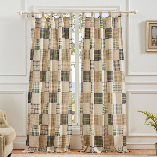 Oxford Curtain Panel Pair , MULTI, hi-res image number null